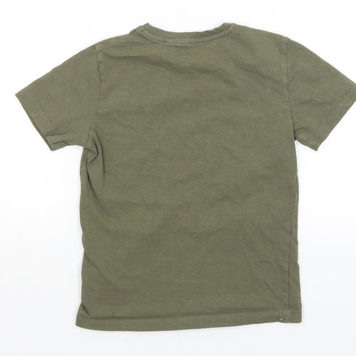 NEXT Boys Green   Basic T-Shirt Size 7 Years