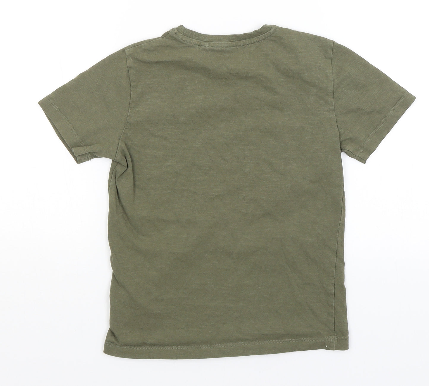 NEXT Boys Green   Basic T-Shirt Size 7 Years