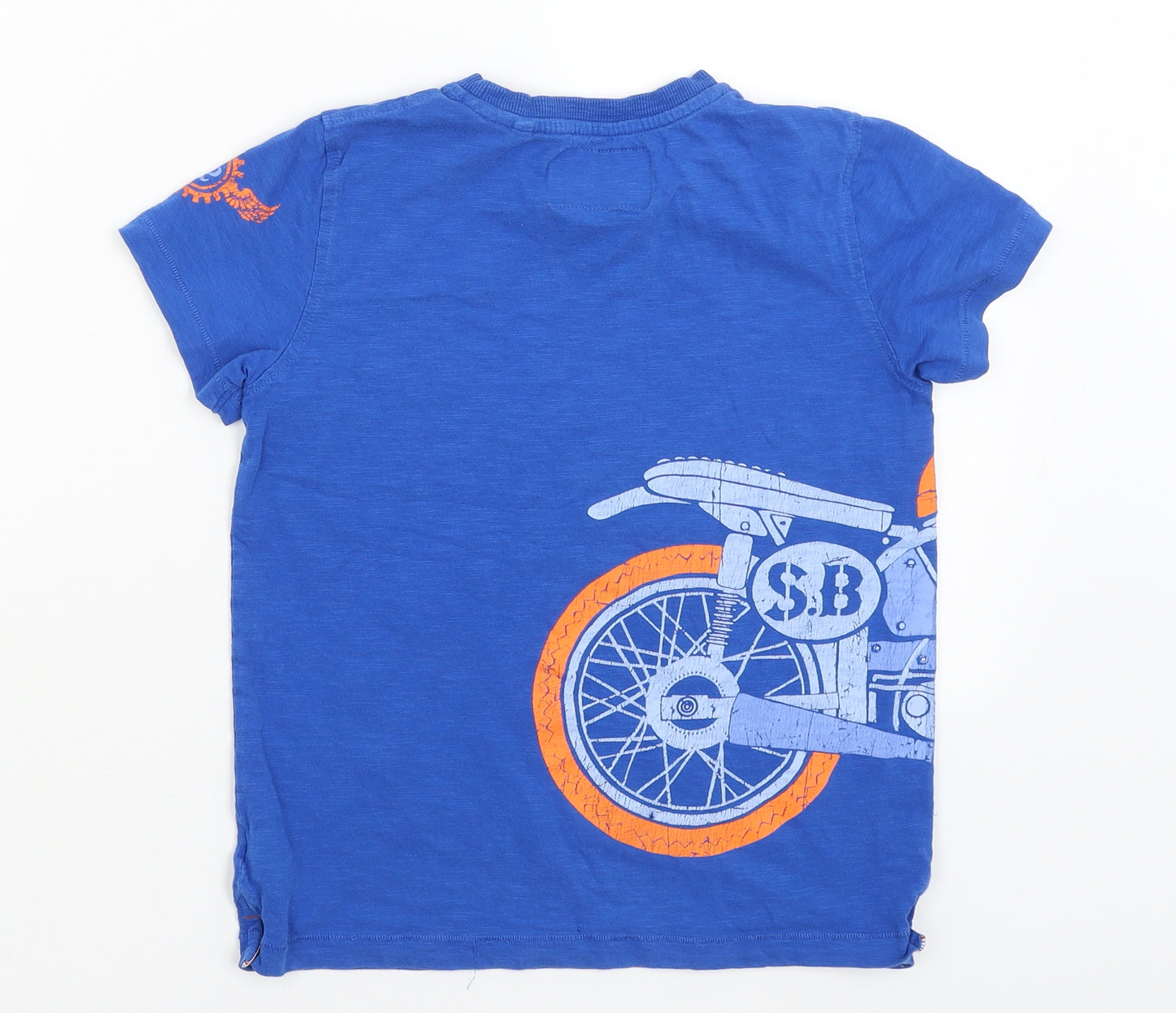 NEXT Boys Blue   Basic T-Shirt Size 8 Years  - Bike