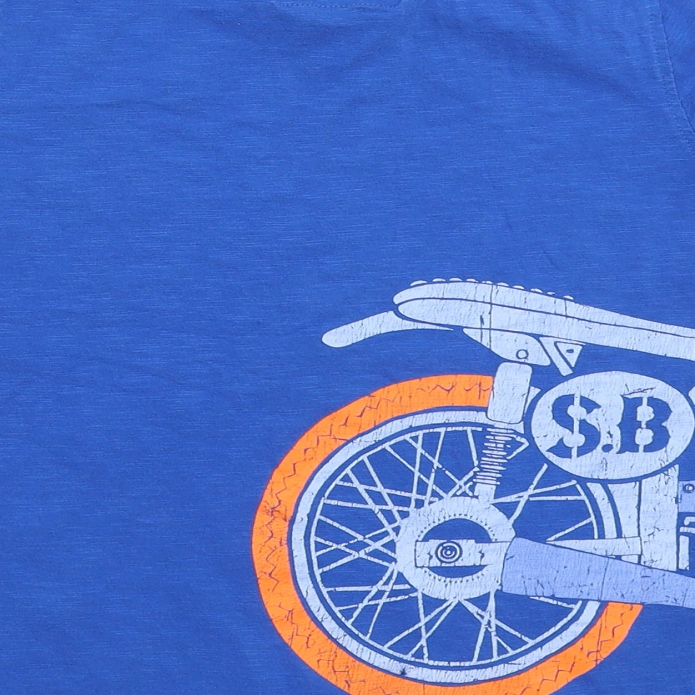 NEXT Boys Blue   Basic T-Shirt Size 8 Years  - Bike