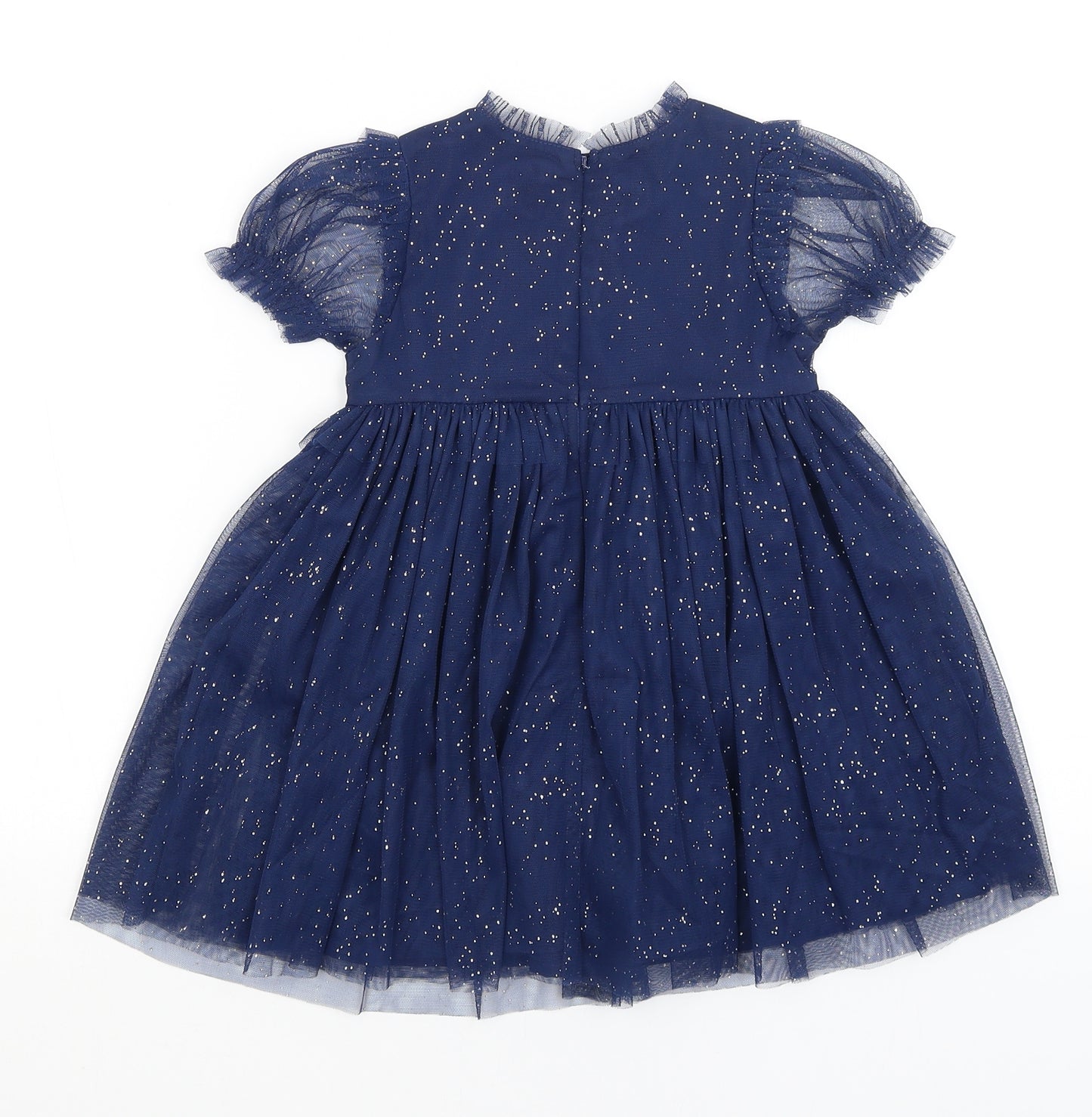 M&S Girls Blue   Tutu Dress  Size 2-3 Years
