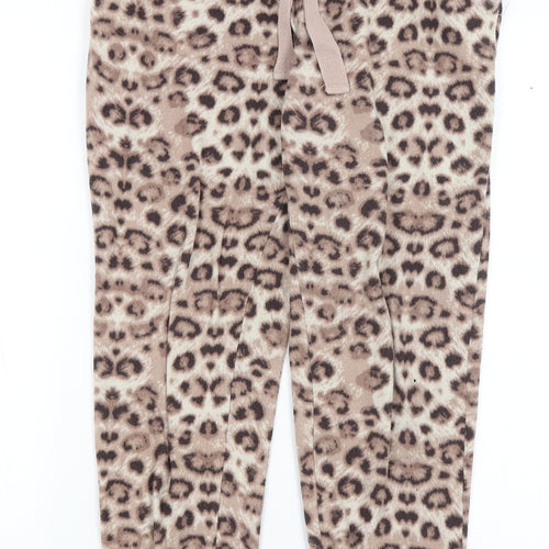 NEXT Womens Brown Animal Print  Capri Pyjama Pants Size M