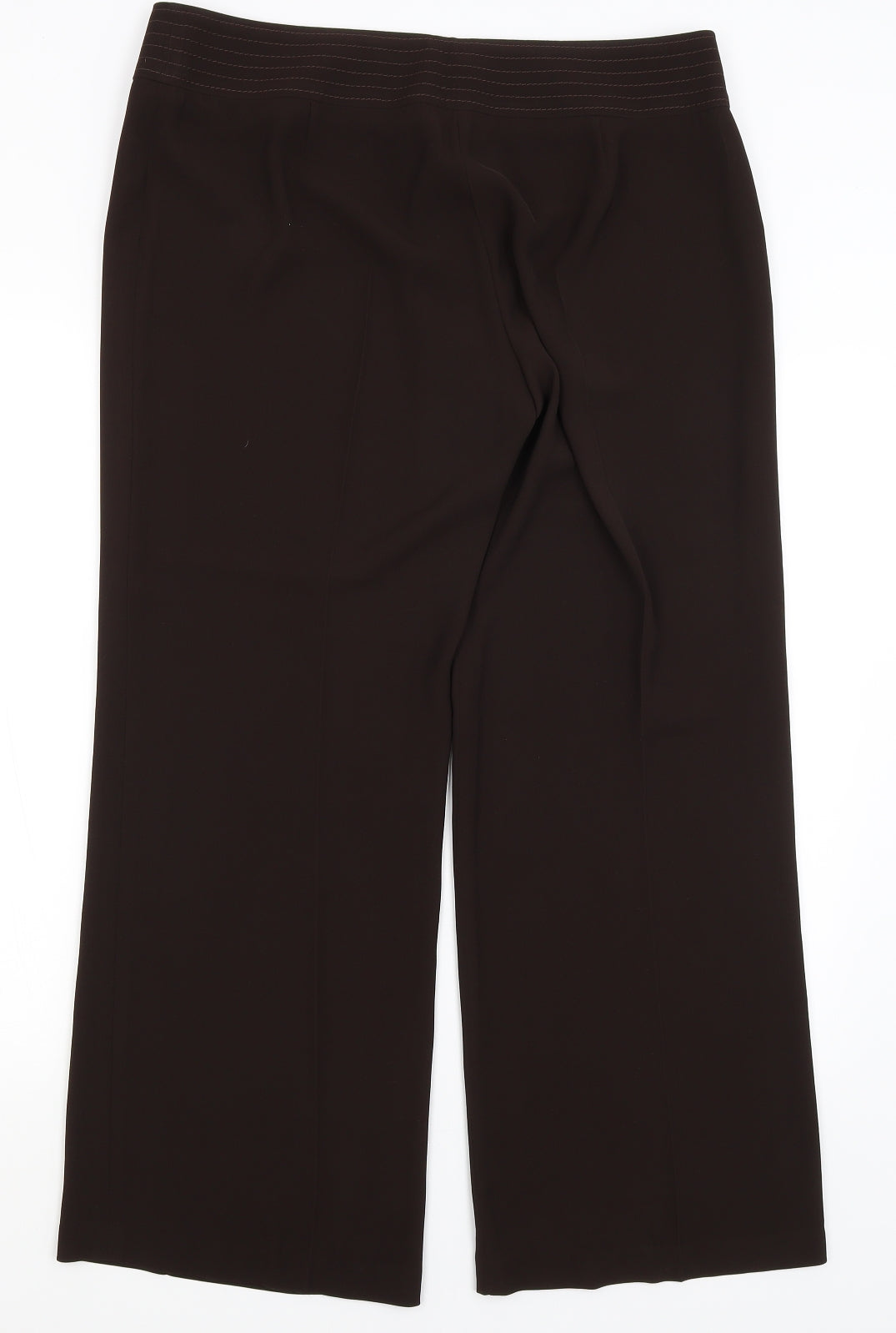 Autograph Womens Brown   Trousers  Size 16 L28 in
