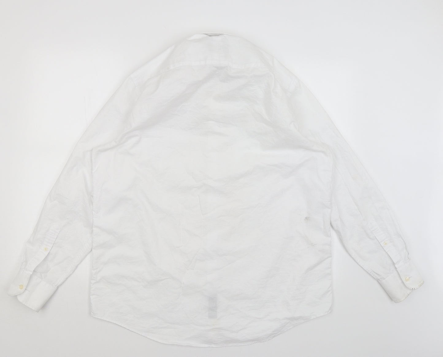 Saville Row Mens White    Dress Shirt Size 16.5