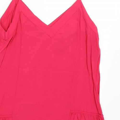 Warehouse Womens Pink   Basic Tank Size 14