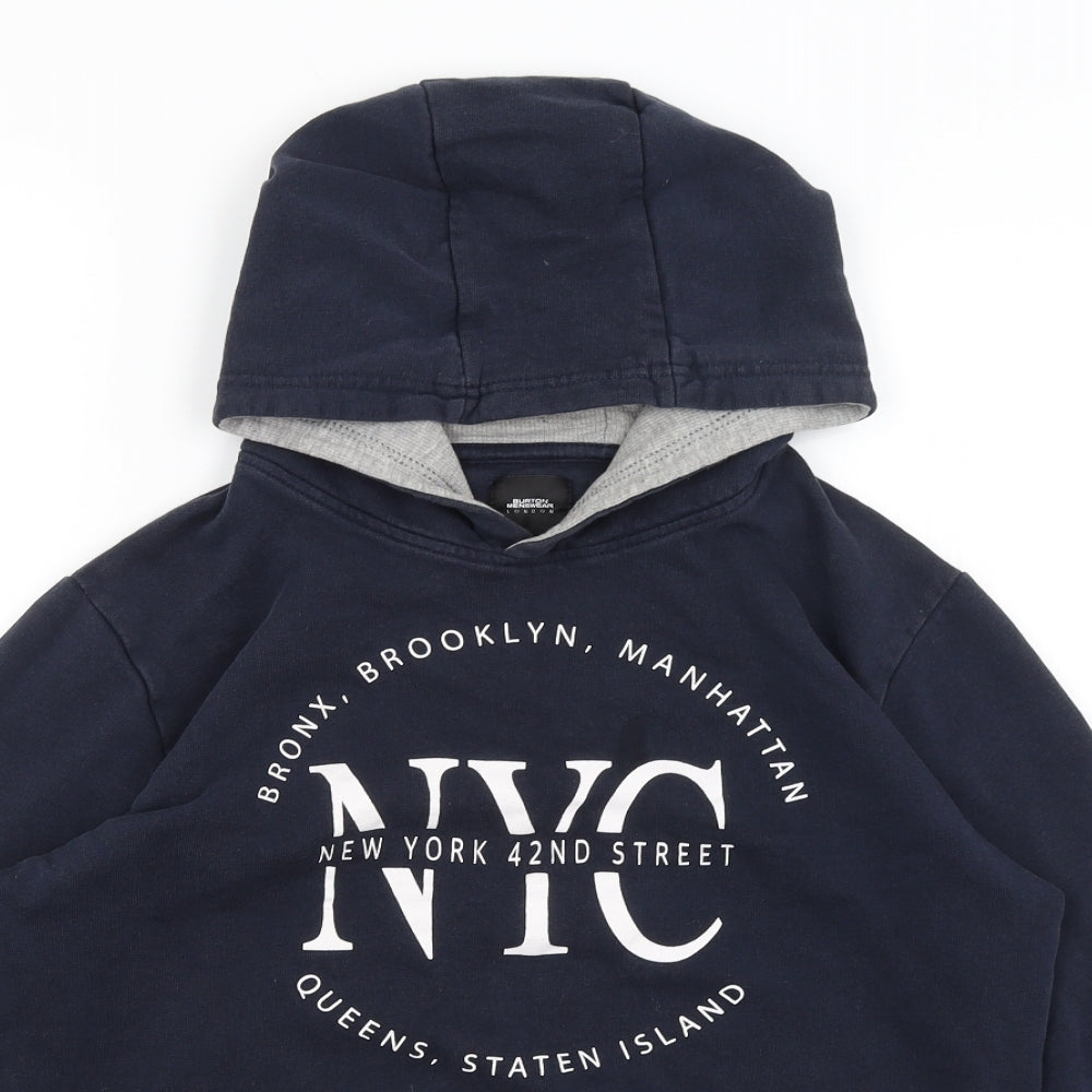 Burton Mens Blue   Pullover Hoodie Size S  - NYC