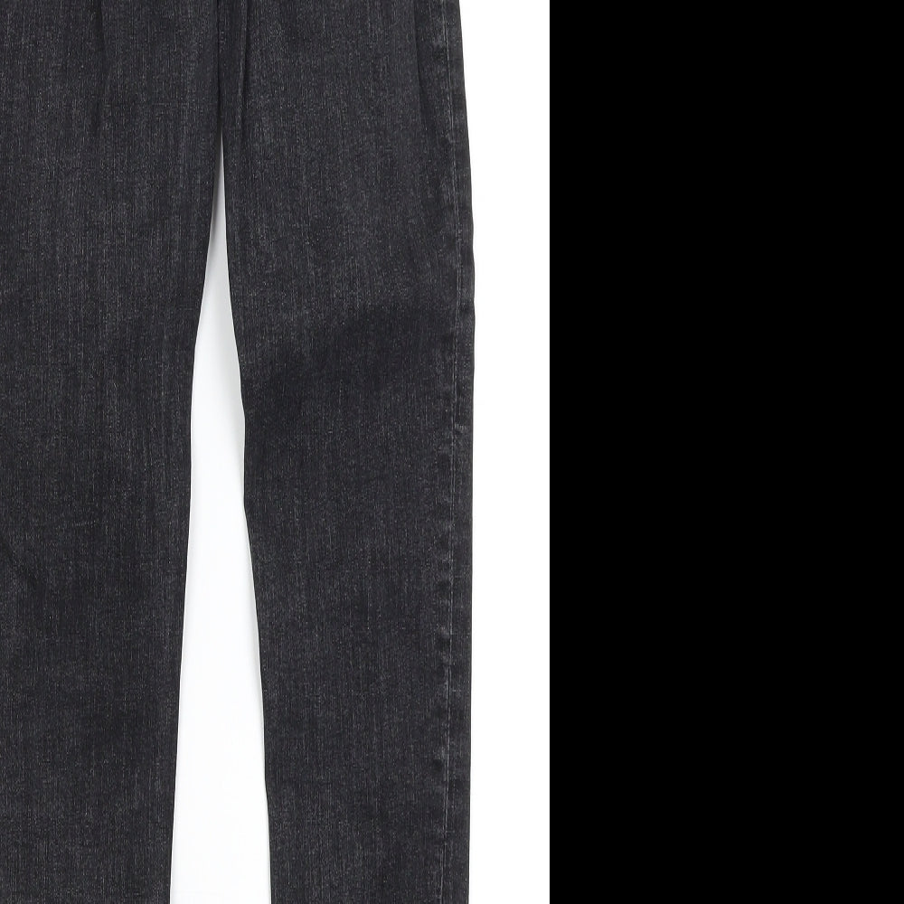 M&S Womens Grey   Skinny Jeans Size 8 L25 in