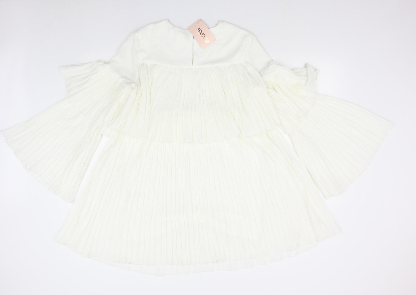 Missguided Womens Ivory   Slip Dress  Size 8