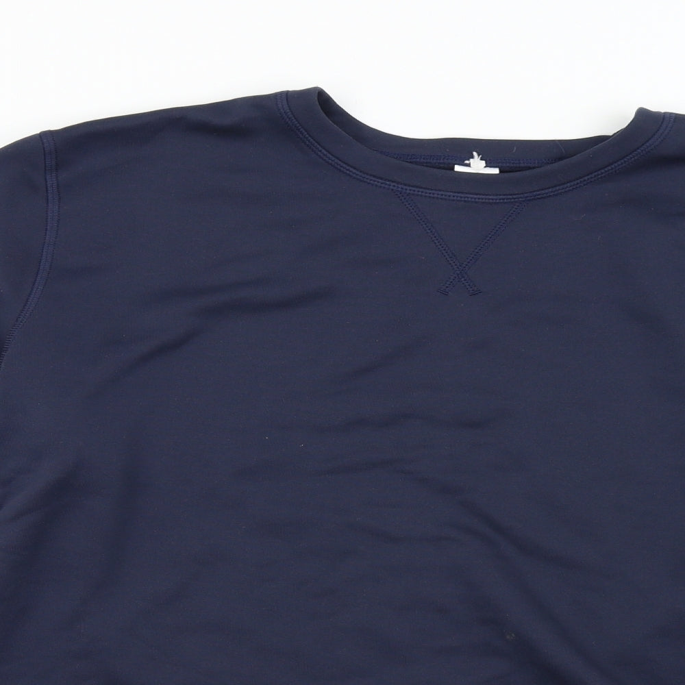 Decathlo n Mens Blue   Pullover Sweatshirt Size 3XL