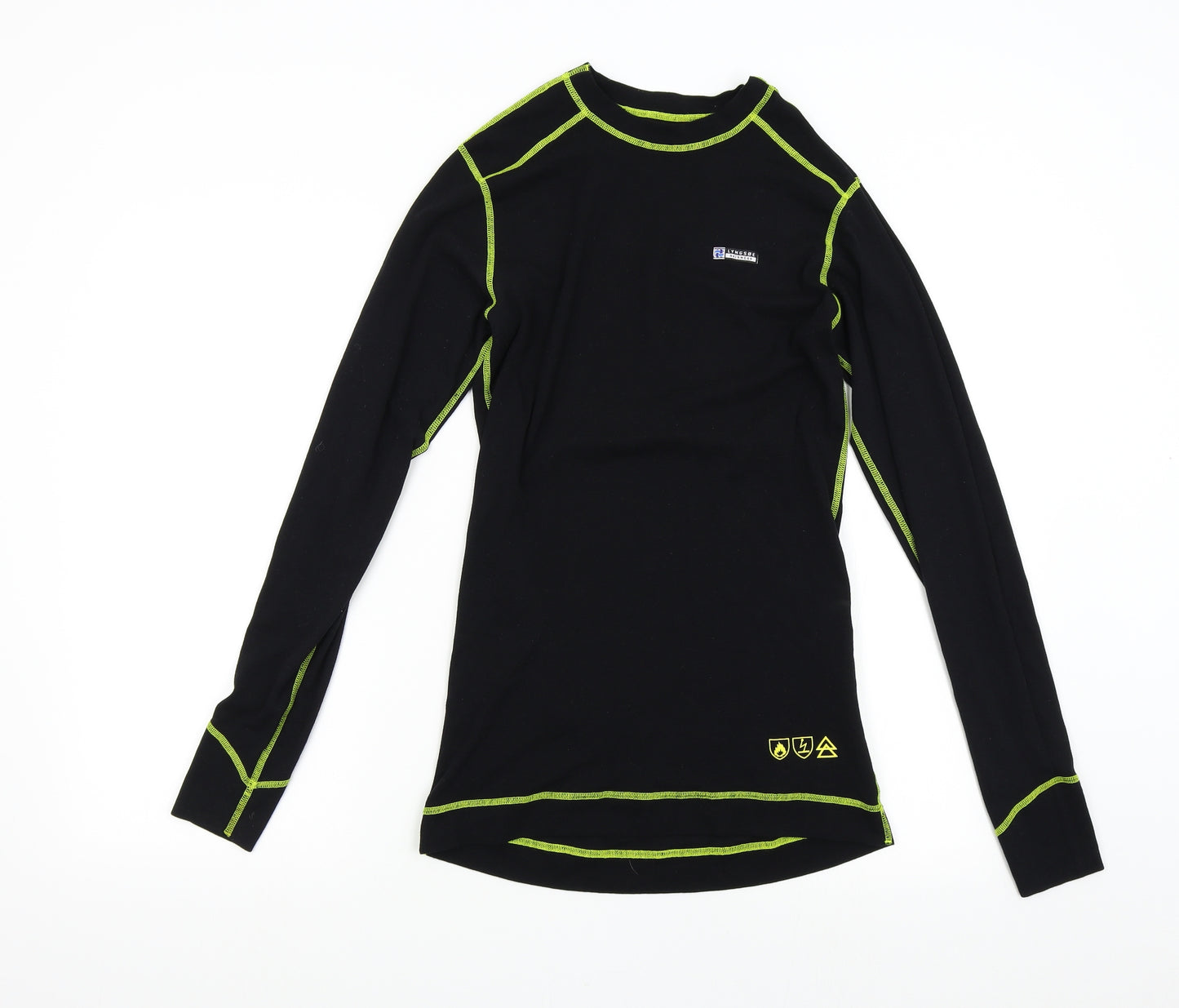 Lynsoe Mens Black    T-Shirt Size M