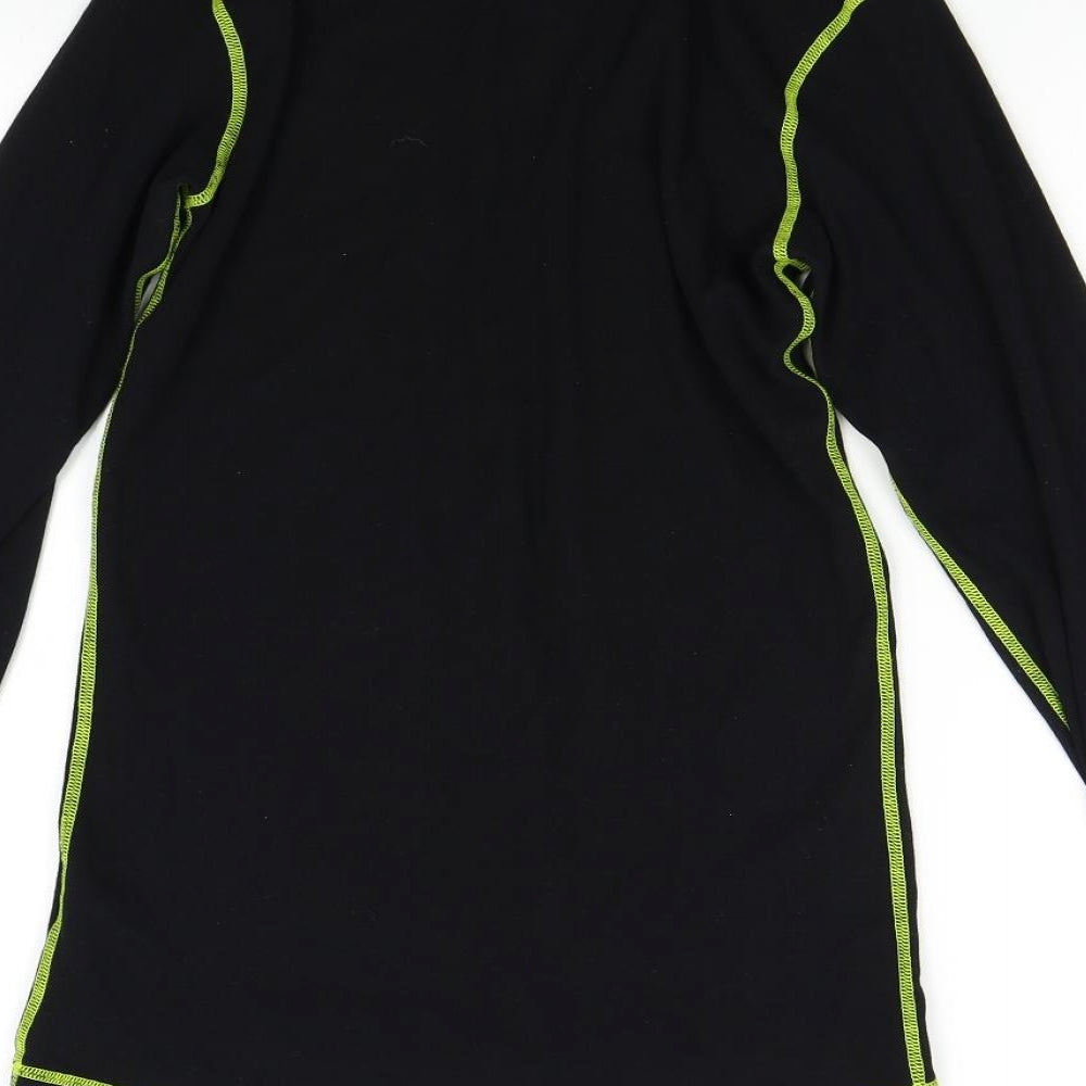 Lynsoe Mens Black    T-Shirt Size M