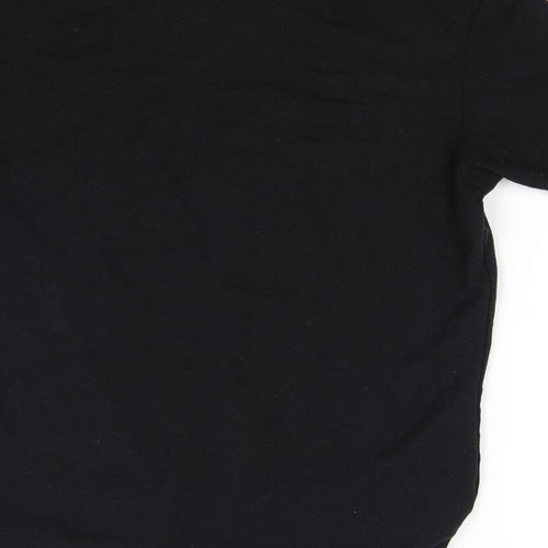 Gildan Mens Black    Polo Size L  - Coca-Cola