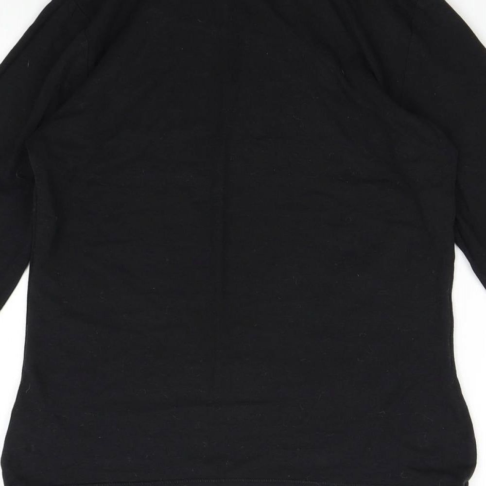 TU Womens Black   Basic T-Shirt Size 10