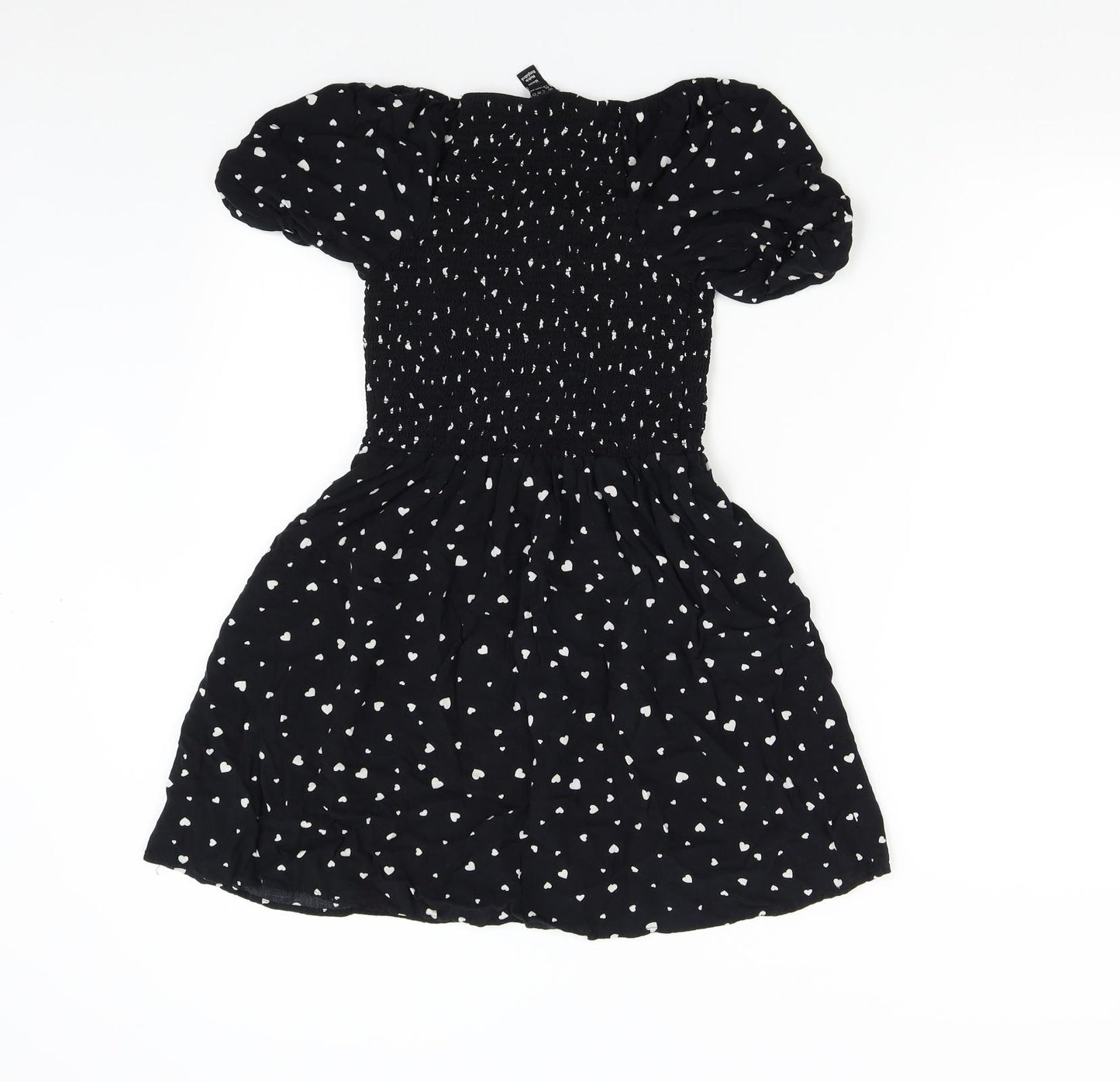New Look Girls Black Polka Dot  Shift  Size 14 Years