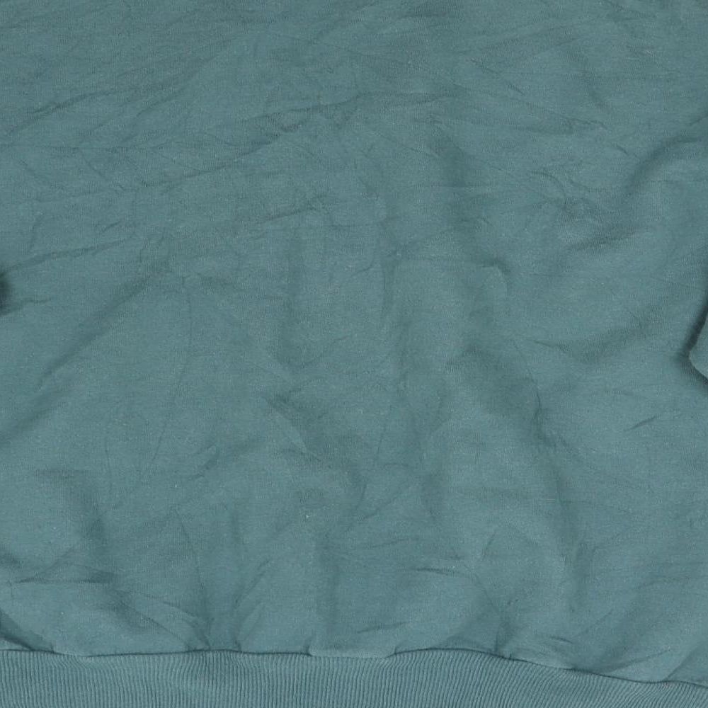 JERZEES Mens Green   Pullover Sweatshirt Size L  - Michigan