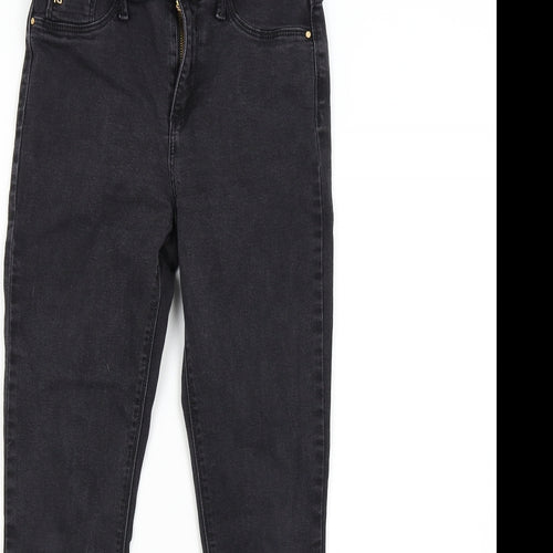 River Island Womens Black  Denim Skinny Jeans Size 10 L25 in