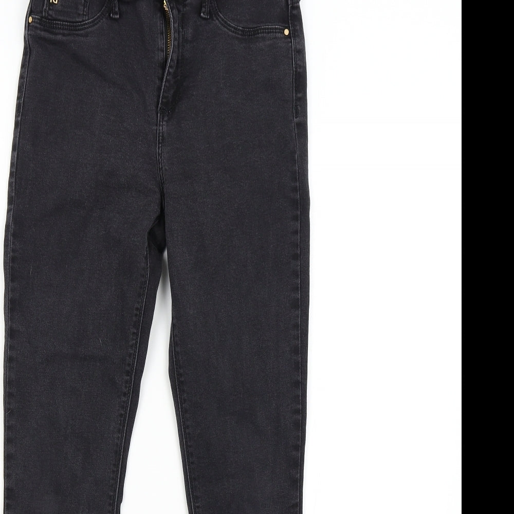 River Island Womens Black  Denim Skinny Jeans Size 10 L25 in