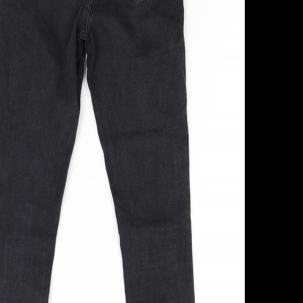 River Island Womens Black  Denim Skinny Jeans Size 10 L25 in
