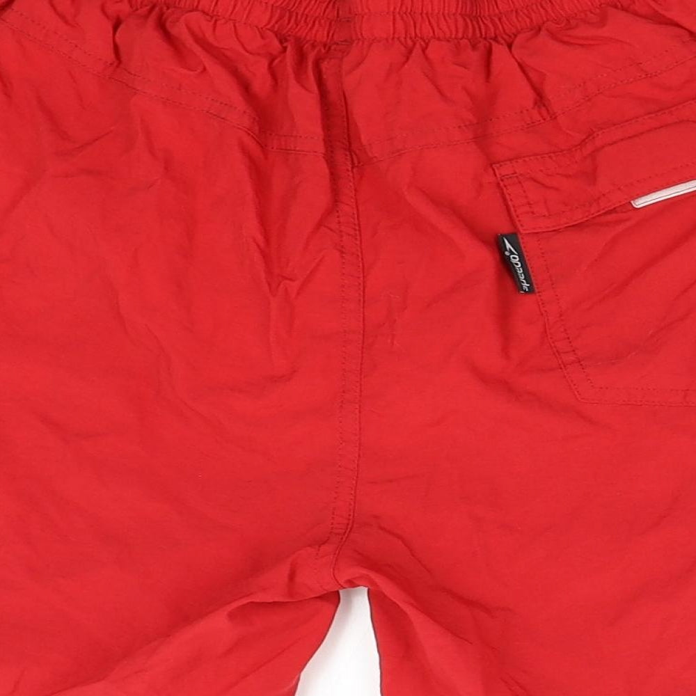 Speedo Mens Red   Sweat Shorts Size M - Swim