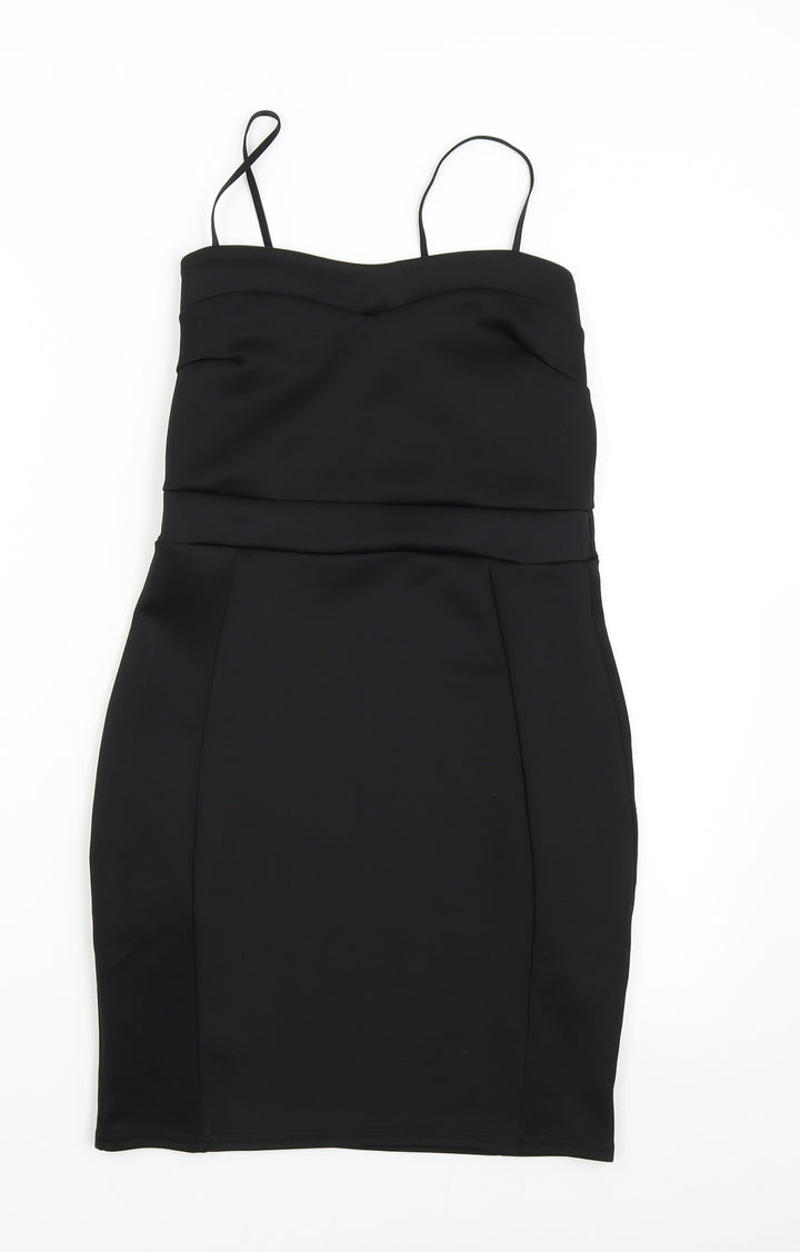 Daisy Street Womens Black Bodycon Size M
