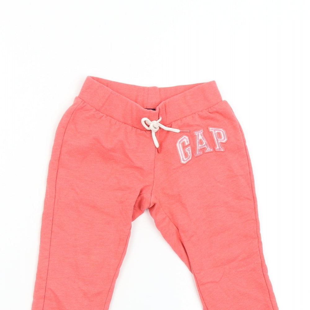 Gap Kids Girls Pink   Sweatpants Trousers Size 4-5 Years