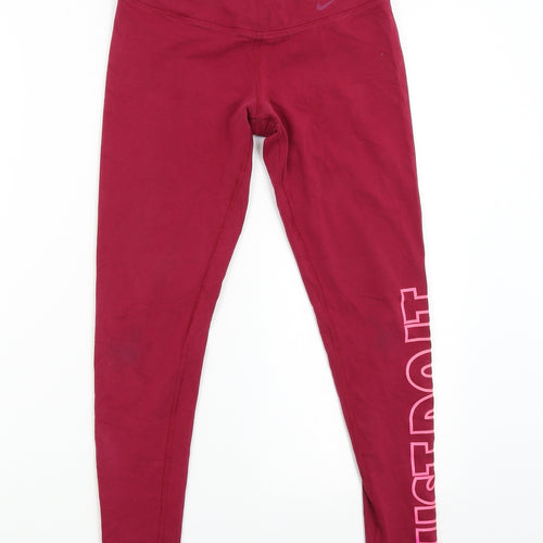 Nike Womens Pink   Compression Leggings Size XS L26 in - Dri-Fit