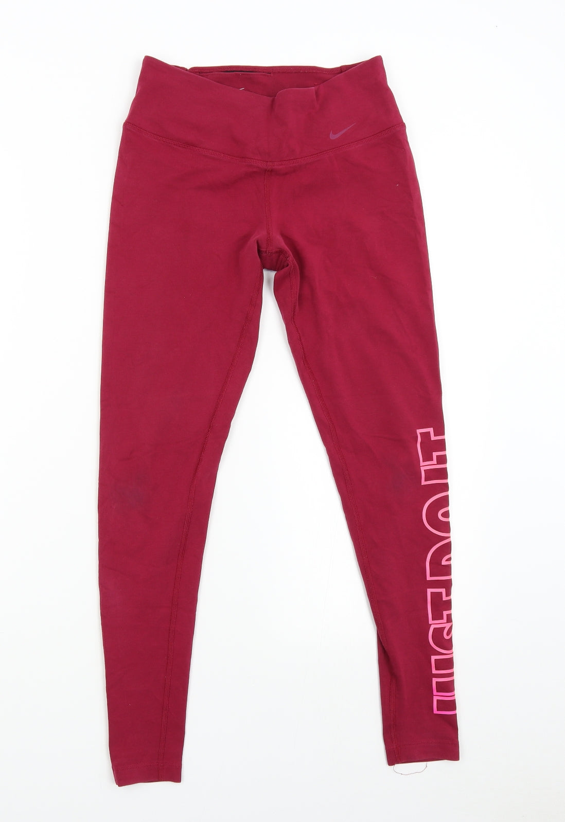 Nike Womens Pink   Compression Leggings Size XS L26 in - Dri-Fit