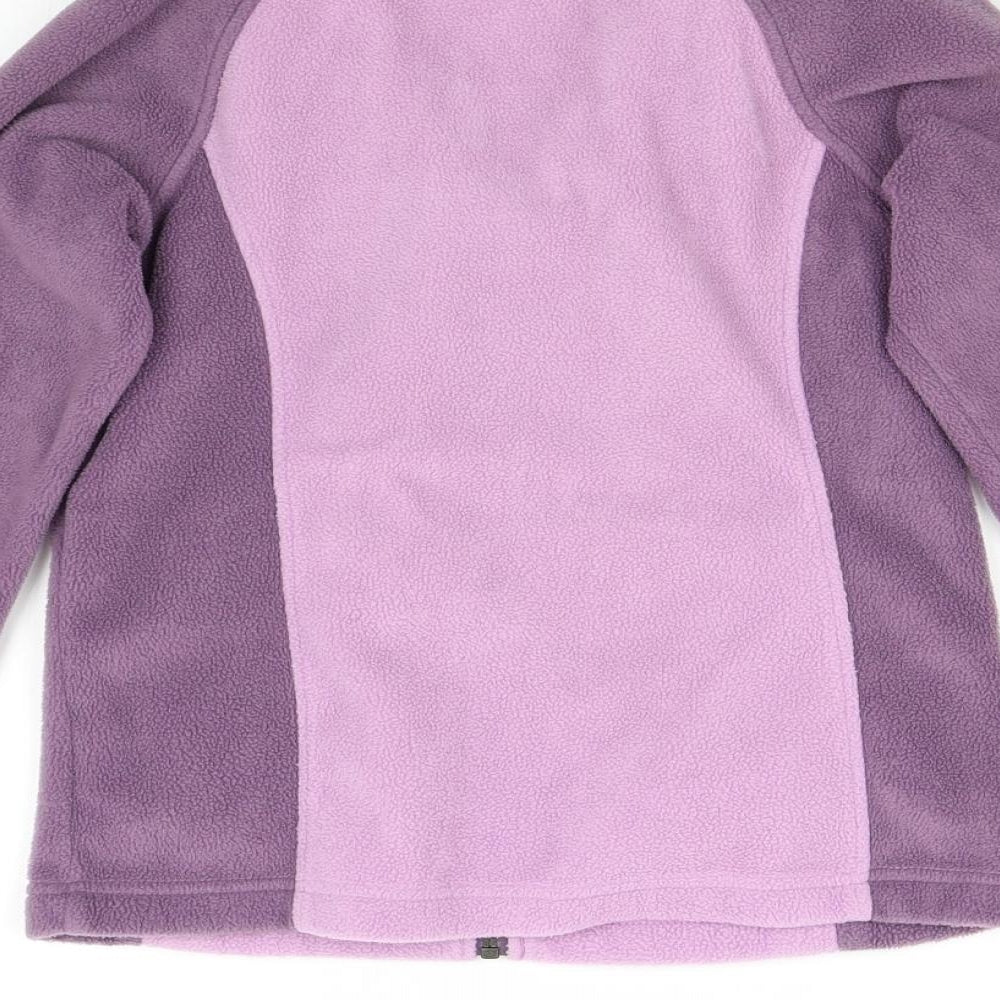 Columbia Womens Purple  Fleece Jacket  Size M
