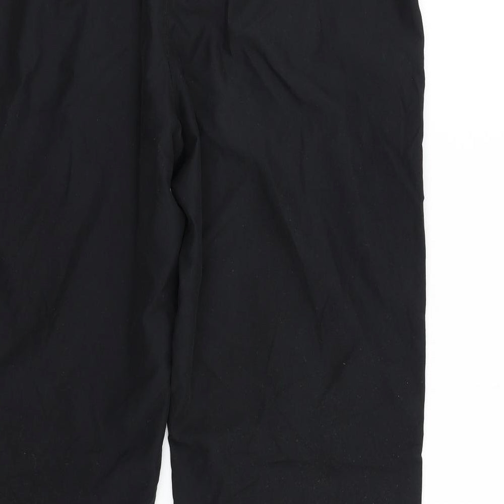 BHS Womens Black   Cargo Trousers Size 12 L29 in