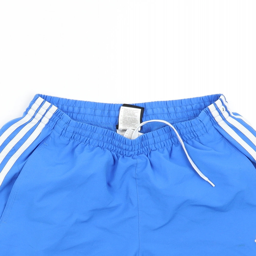 adidas Mens Blue   Sweat Shorts Size M