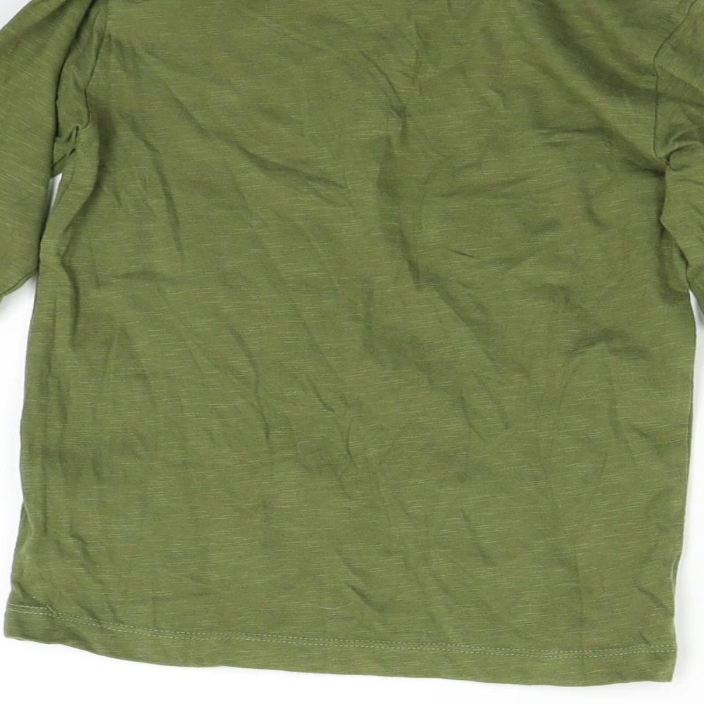 NEXT Boys Green   Basic T-Shirt Size 4-5 Years  - Safari Animals