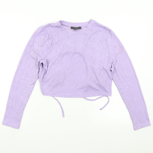 Primark Womens Purple   Pullover Jumper Size L