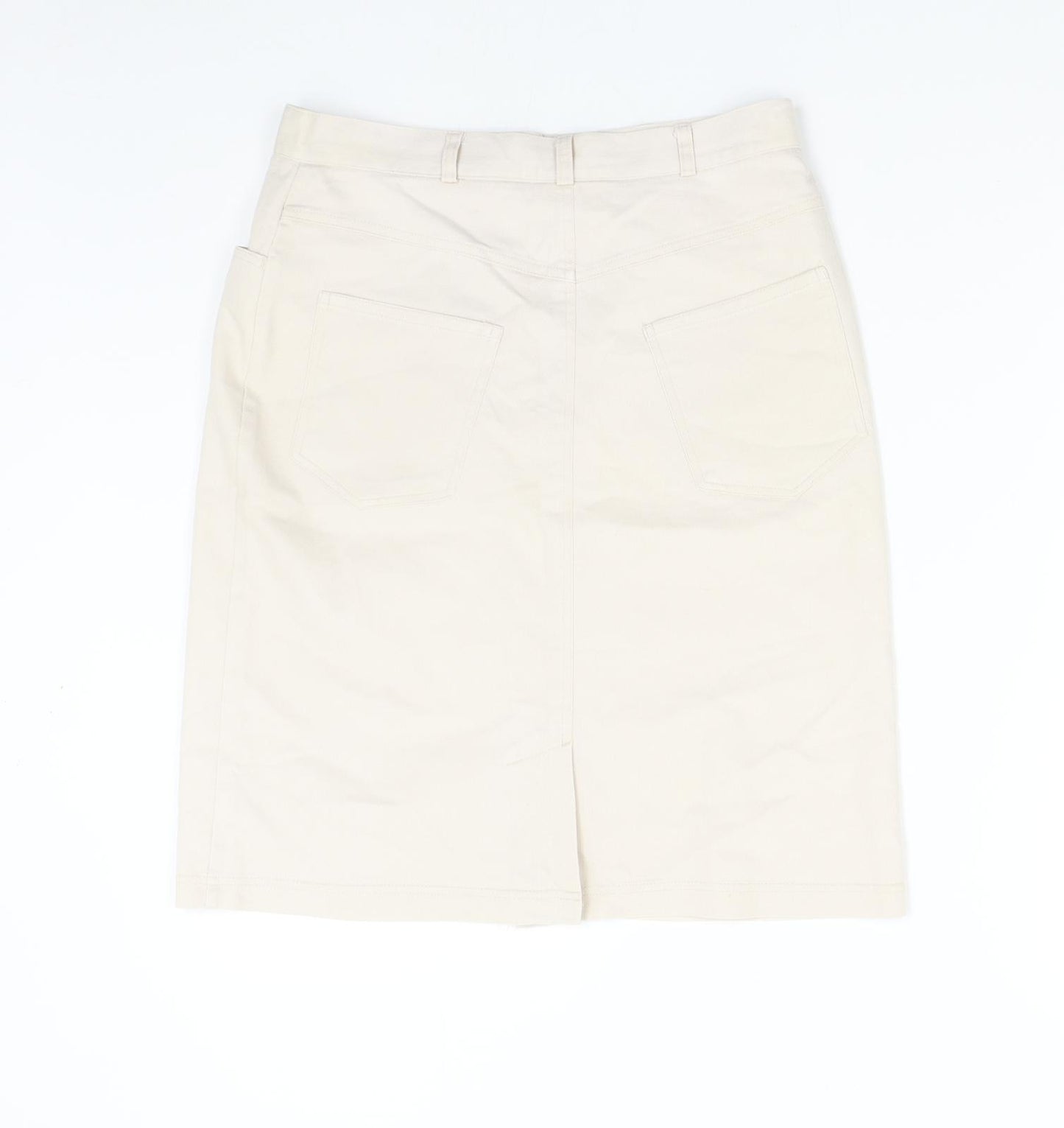 BHS Womens Beige   Straight & Pencil Skirt Size 12