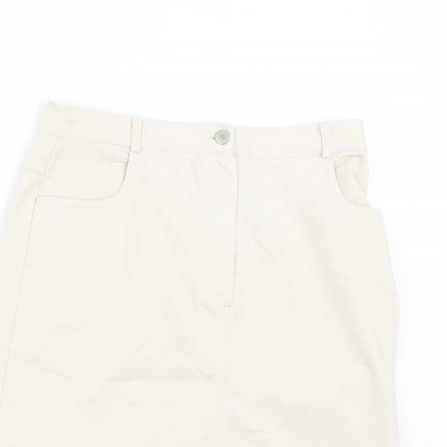 BHS Womens Beige   Straight & Pencil Skirt Size 12