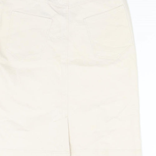 BHS Womens Beige   Straight & Pencil Skirt Size 12