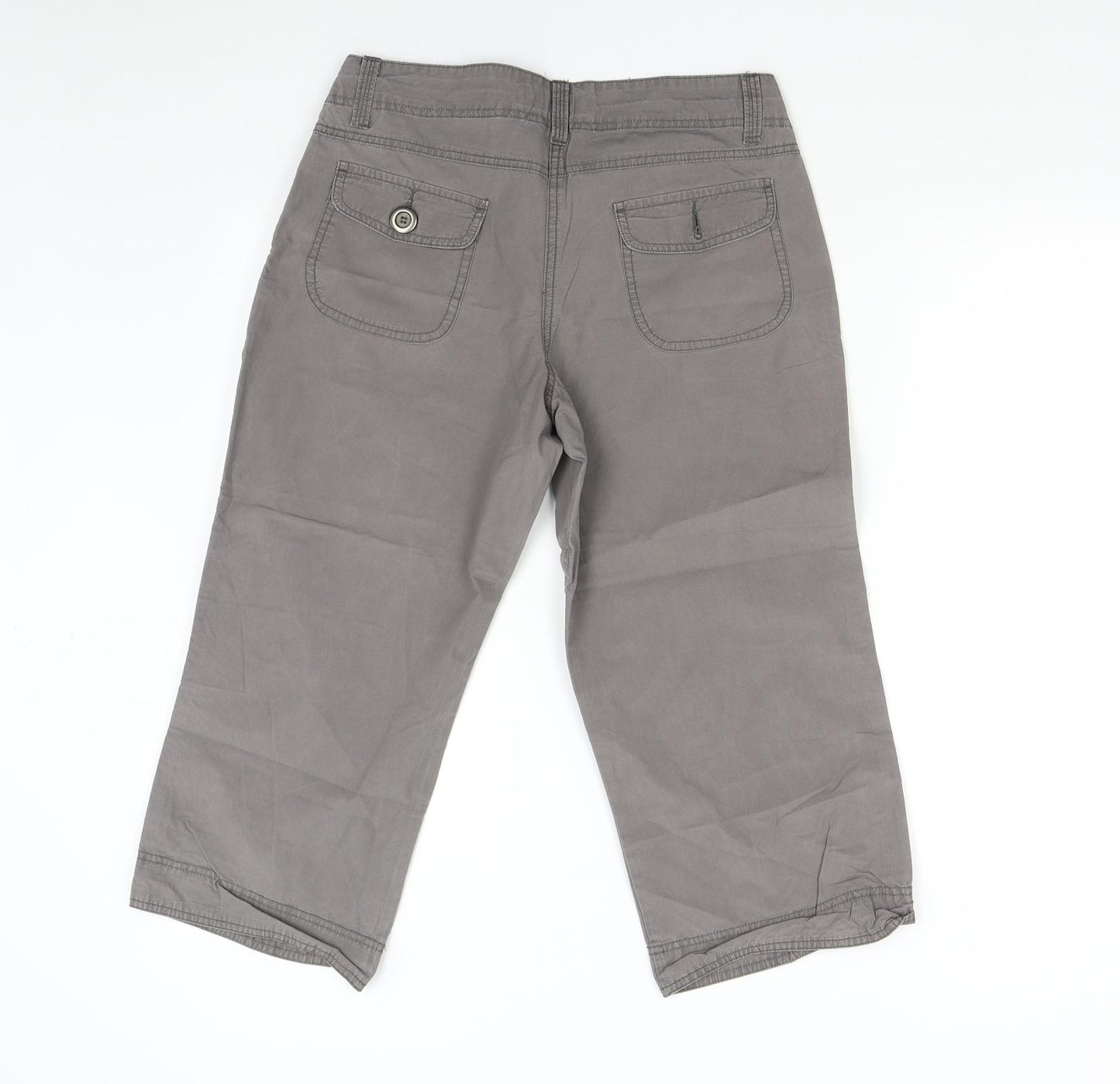 Dorothy Perkins Womens Grey   Bermuda Shorts Size 12
