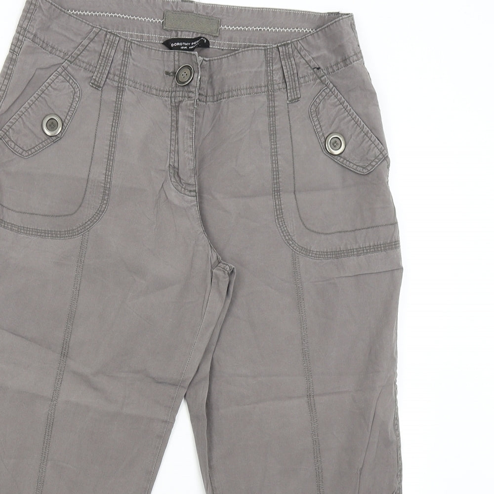 Dorothy Perkins Womens Grey   Bermuda Shorts Size 12