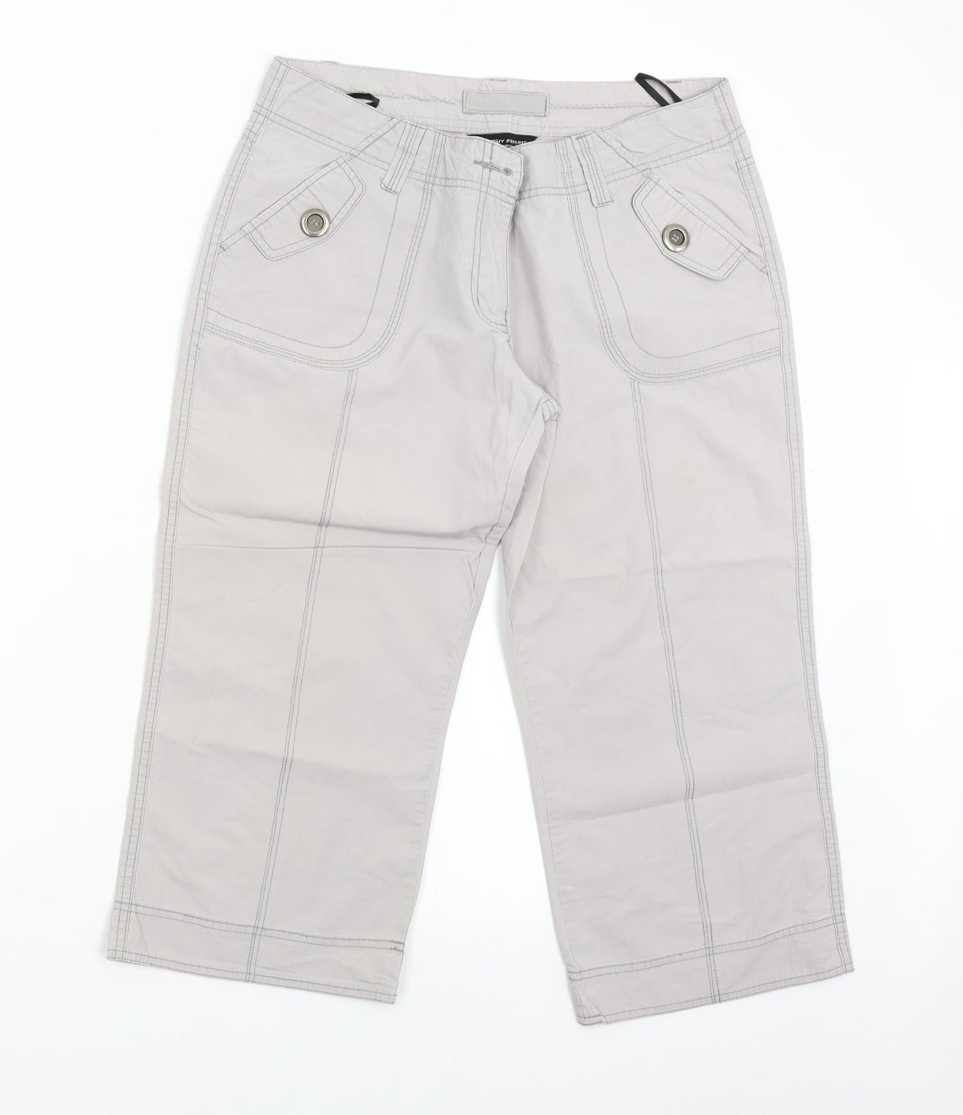 Dorothy Perkins Womens Grey   Bermuda Shorts Size 12