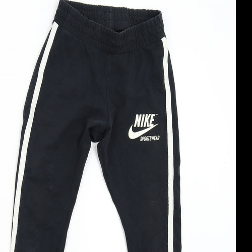 Nike Womens Black   Sweatpants Trousers Size S L25 in