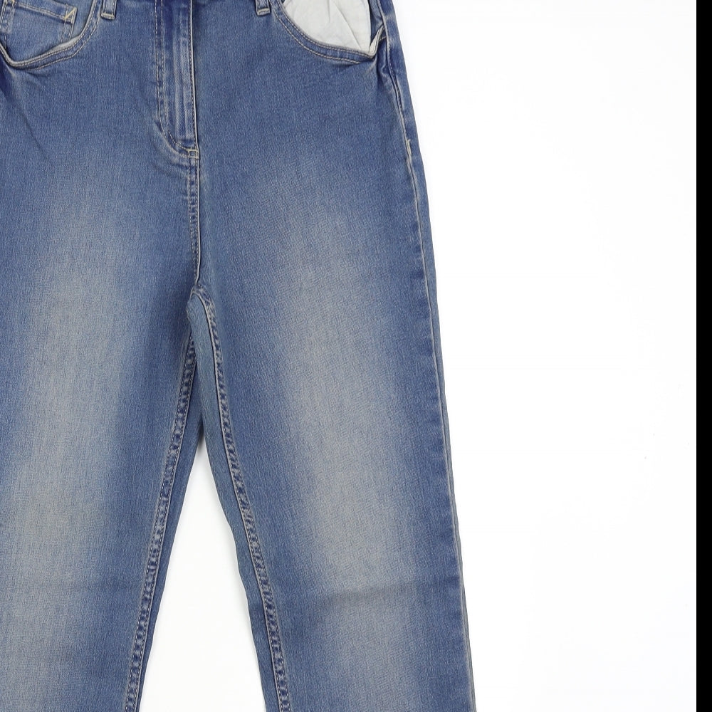 Papaya Womens Blue  Denim Bootcut Jeans Size 12 L28 in