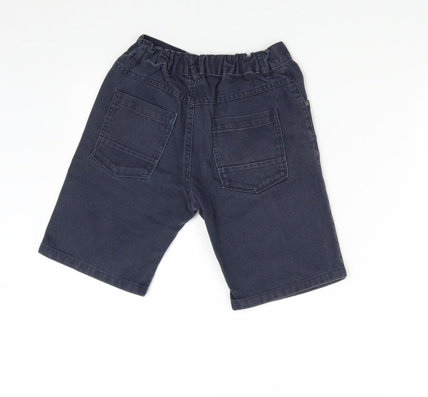 George Boys Blue  Denim Bermuda Shorts Size 10-11 Years