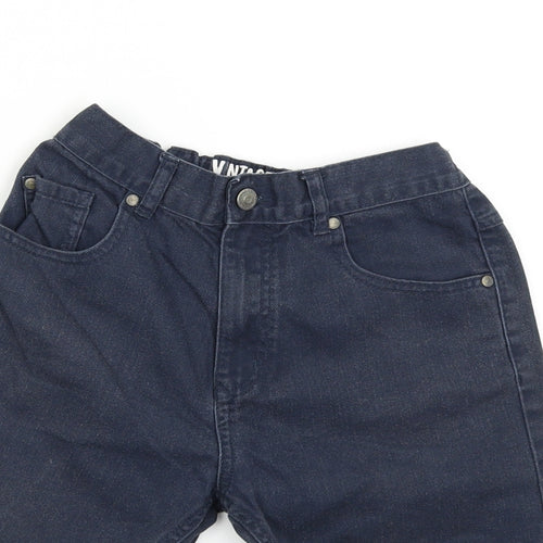 George Boys Blue  Denim Bermuda Shorts Size 10-11 Years
