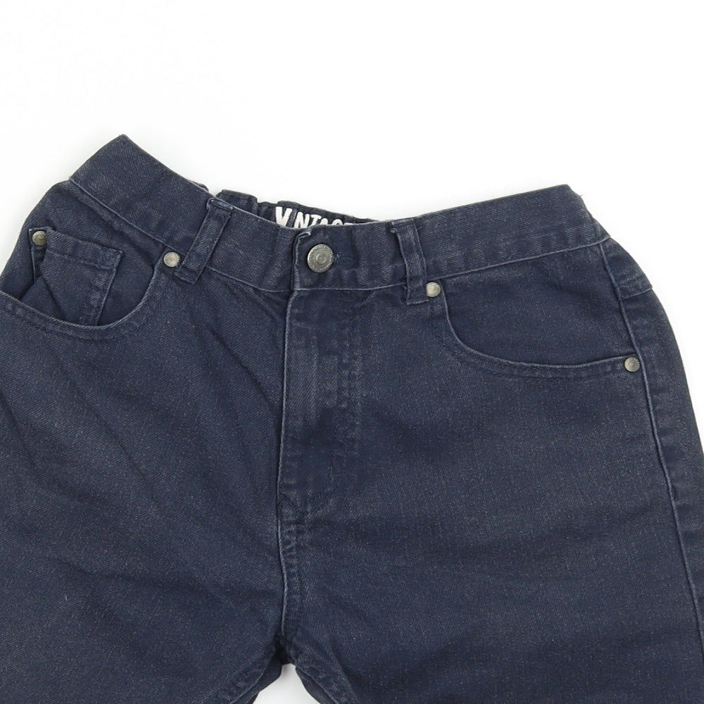 George Boys Blue  Denim Bermuda Shorts Size 10-11 Years