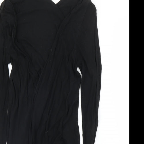 TG Womens Black   Cardigan Jumper Size M