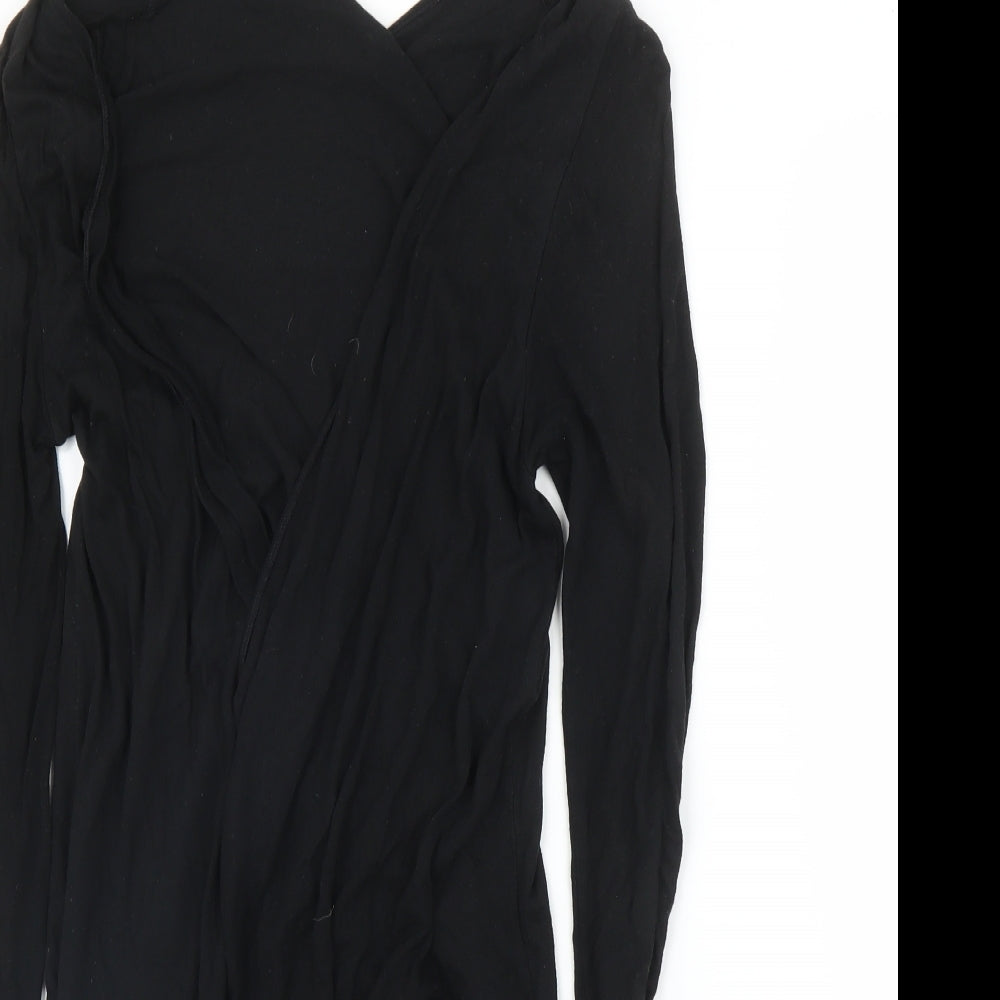 TG Womens Black   Cardigan Jumper Size M