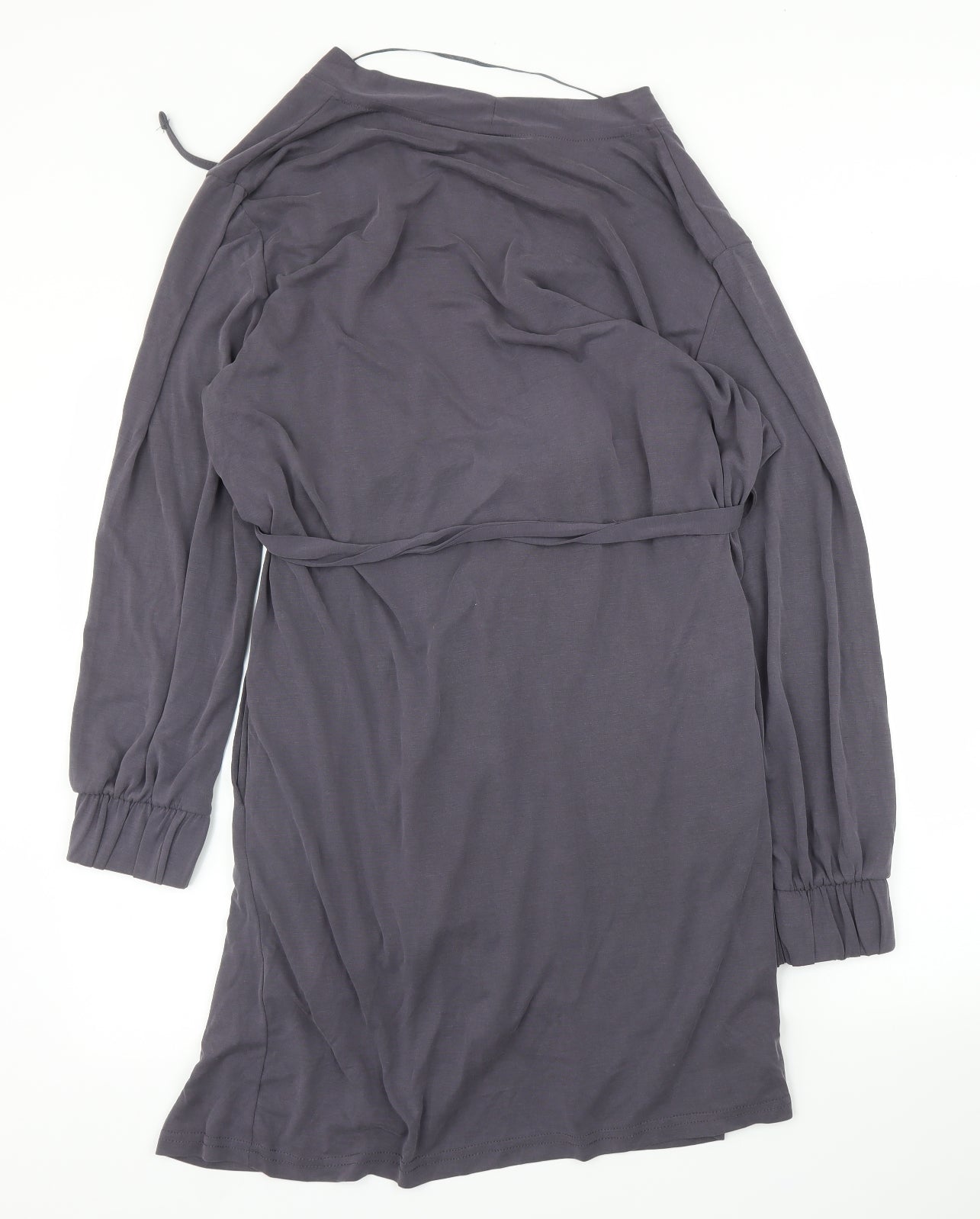 Primark Womens Grey   Wrap Jumper Size L