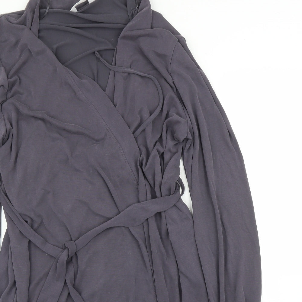 Primark Womens Grey   Wrap Jumper Size L