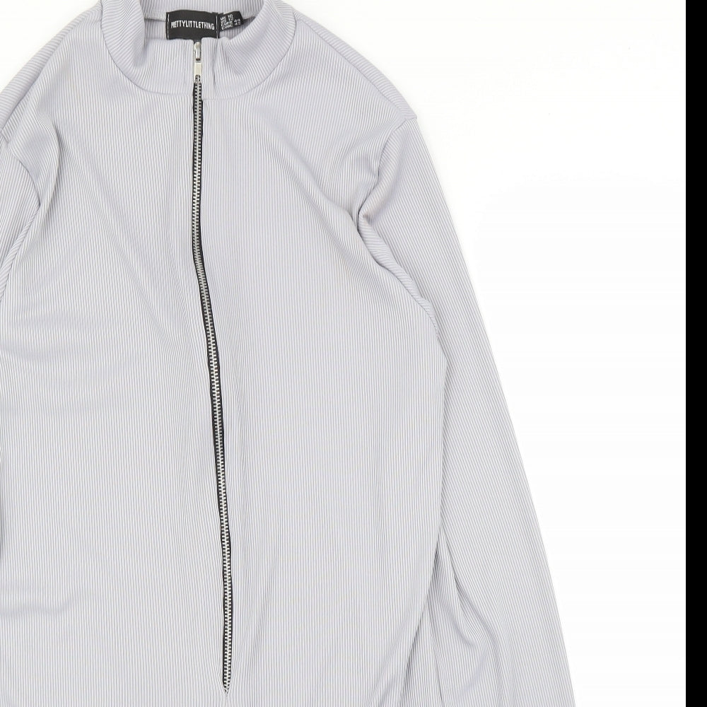 PRETTYLITTLETHING Womens Blue   Romper One-Piece Size 16