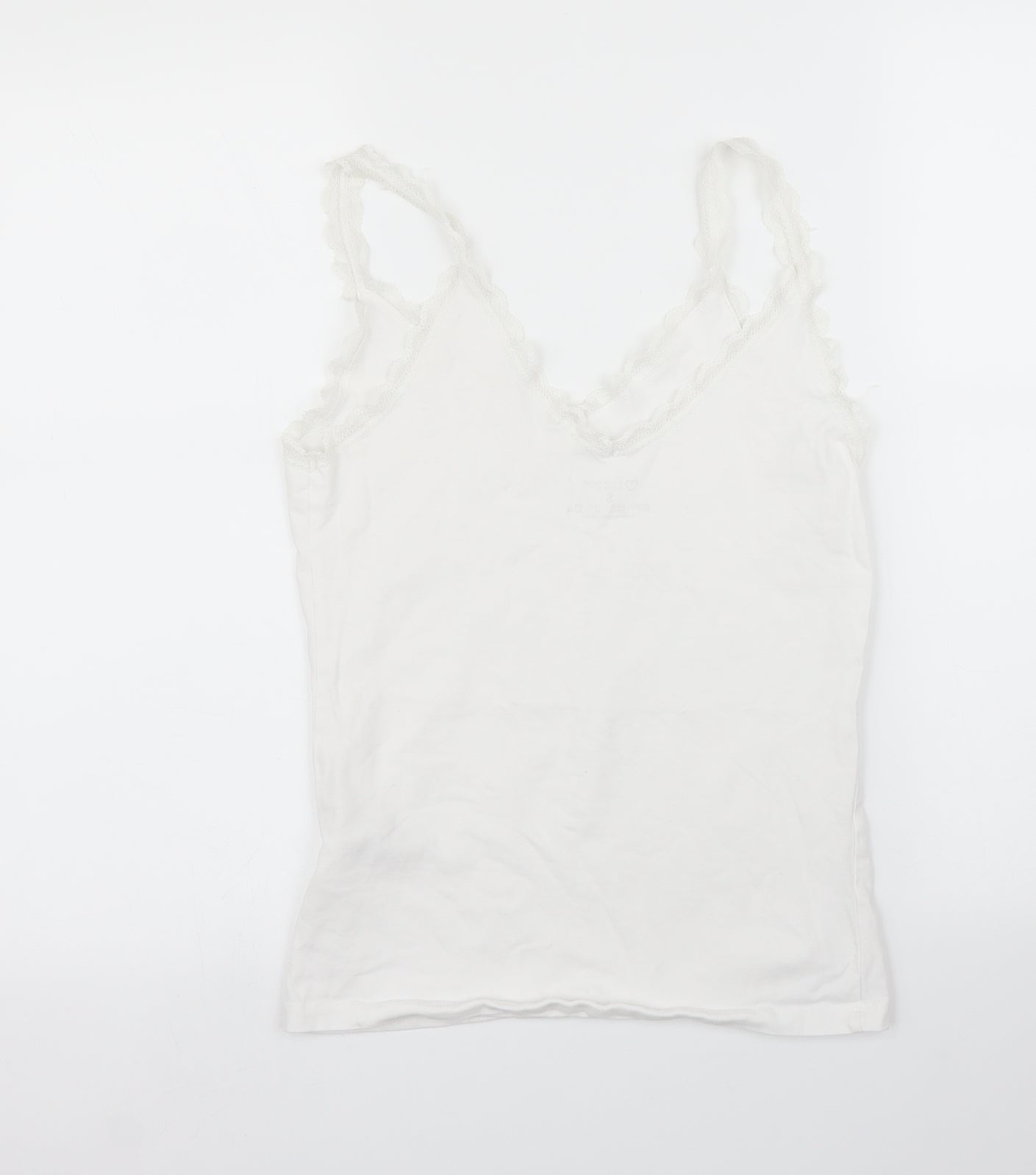 Primark Womens White   Camisole Blouse Size S