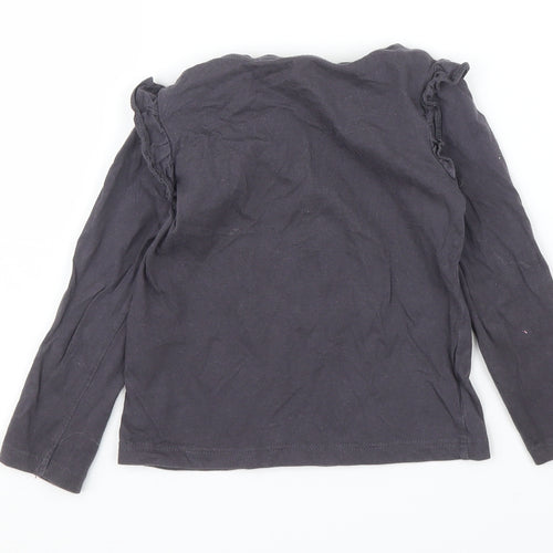 F&F Girls Grey   Basic T-Shirt Size 12-18 Months